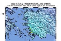 У берегов Турции произошло мощное землетрясение