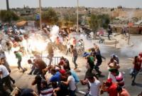 В Иерусалиме в столкновениях погибли трое и ранены сотни палестинцев