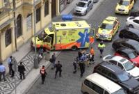 В центре Праги из-за нападения на оружейный магазин произошла стрельба