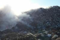 Пожар на мусорном полигоне полностью потушили под Харьковом