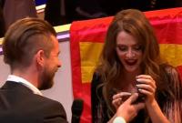 Любовь на "Евровидении": конкурсантка от Македонии получила предложение в прямом эфире (видео)