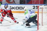 Хоккеисты Чехии нанесли пятое поражение сборной Словении на чемпионате мира