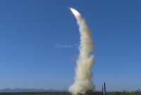 Опубликовано видео испытательных запусков новой системы ПВО Северной Кореи (видео)