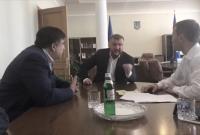 Саакашвили закатил министру Петренко истерику с обзывательствами (видео)