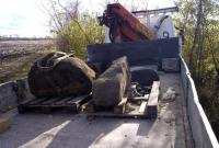 В Днепропетровской области археологи нашли каменные две каменные стелы (видео)