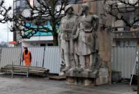 В Польше убрали "благодарственный" памятник Красной Армии