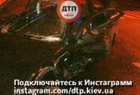 ДТП с пострадавшими на пересечении проспекта Правды и улицы Газопроводной, в Киеве