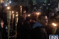 Годовщина разгона Евромайдана: в Киеве началось факельное шествие