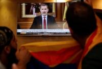Король Испании назвал противозаконным референдум в Каталонии