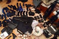 В квартире в центре Киева изъяли арсенал оружия