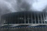 На стадионе в России, который примет матчи ЧМ-2018, произошел третий пожар за год