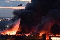 Торговый центр загорелся в Московской области, эвакуировали три тысячи человек