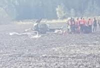 Вертолет разбился во время ралли в Латвии, есть жертвы