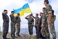 Церемония принятия клятвы лицеистами Киевского военного лицея им. Богуна