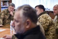 Президент в Авдеевке провел совещание по ситуации на фронте