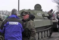ОБСЕ: боевики снова размещают тяжелое вооружение с нарушением минских договоренностей