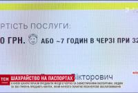 В Киеве мошенники продают фальшивые места в очереди за биометрическими паспортами (видео)