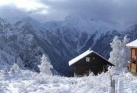 В Швейцарии летом выпал снег
