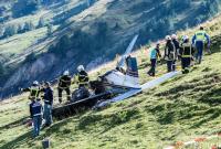 В Швейцарии потерпел крушение небольшой самолет, три человека погибли