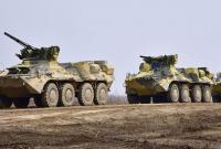 За сутки на Донбассе ранены трое украинских военных, - штаб АТО