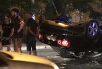 ДТП с участием четырех автомобилей произошло ночью в Одессе