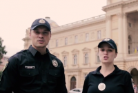 Львовские патрульные записали песню ко Дню Независимости Украины (видео)