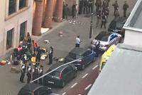 Неизвестный напал на военный патруль в центре Брюсселя
