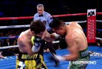 Мексиканский боксер едва не оторвал сопернику ухо (видео)