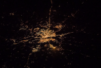 Сияние тысячи огней: астронавт NASA сделал снимок ночного Киева из космоса