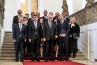 Президент Чехии назначил новое правительство страны