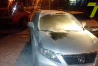 В Одессе неизвестные подожгли Lexus чиновника горсовета
