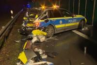 В Германии украинец врезался на фуре в полицейскую машину, погибла женщина-офицер