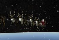 Санта Клаус на Рождество пролетел над Украиной