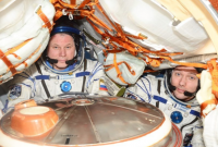 После завершения северной миссии на МКС на Землю вернулись два космонавта