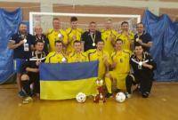 Украина стала чемпионом мира по футзалу среди игроков с недостатками зрения