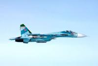 В оккупированном Крыму по тревоге подняли в воздух истребители Су-27