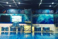 Украинская сборная выиграла "серебро" на старте домашнего ЧМ по прыжкам в воду