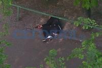 В киевском парке нашли спящего мужчину с пистолетом