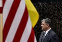 «США будут поддерживать Украину в противодействии российской агрессии», — П.Порошенко