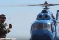 На Николаевщине прошли учения морской авиабригады (видео)