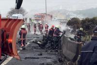 Стамбуле разбился вертолет, погибли пять человек