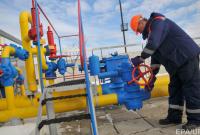 Украина перешла от отбора газа из поземных хранилищ к его закачке