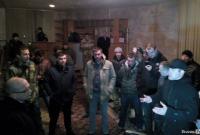 Волынскую ОГА заняли сторонники блокады Донбасса – требуют освободить ранее задержанных