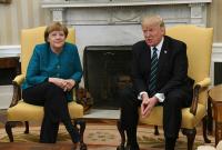 В США впервые состоялась встреча Дональда Трампа с канцлером Германии