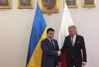 В Варшаве Климкин поблагодарил Председателя Сената Польши за поддержку Украины