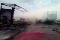 Два грузовика сгорели на Николаевской трассе