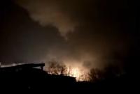 Пограничники усилили охрану восточного участка границы из-за пожара под Харьковом