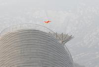 В Китае появился храм летающих монахов