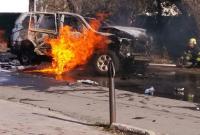 В полиции назвали одну из вероятных версий взрыва автомобиля в Мариуполе