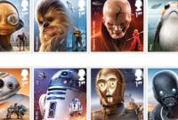 Почта Великобритании выпустит марки, посвященные восьмому эпизоду "Звездных войн"